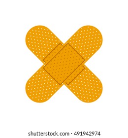 Adhesive plasters icon