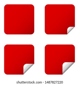 Adhesive stickers vector design illustration isolated on white background