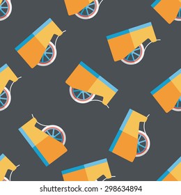 adhesive tape flat icon,eps10 seamless pattern background