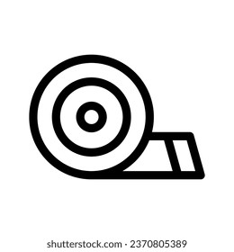 Adhesive Tape Icon Vector Symbol Design Illustration
