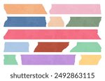 Adhesive tape, sticky paper stripes