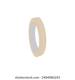 Adhesive tape vector illustration on white background