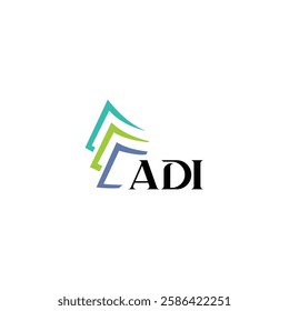 ADI letter logo design on white background. Creative  modern ADI letter logo design. Vector design.
Letters ADI, ADI logo  vector template.