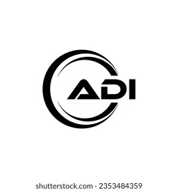 ADI Logo Design, Inspiration for a Unique Identity. Modern Elegance and Creative Design. Watermark Your Success with the Striking this Logo.