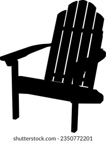 Adirondack Chair Digital EPs Vector graphics File