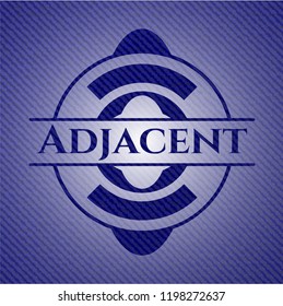 Adjacent jean background