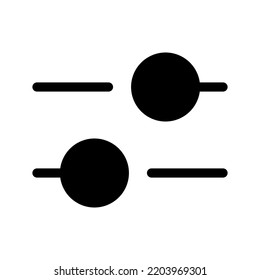 Adjust Icon Vector Symbol Design Illustration