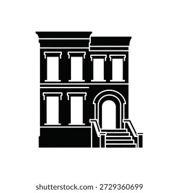 Equipamento de treinamento de peso de haltere preto ajustável design plano ilustração vetorial