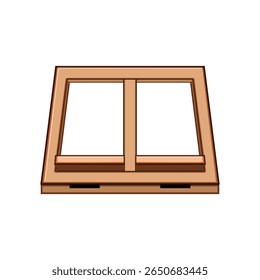 livro ajustável leitura stand cartoon. portátil ergonômico, leve dobrável, desktop bambu ajustável livro leitura stand sinal. isolado símbolo vetor ilustração