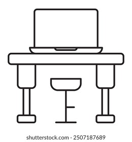 Adjustable Desk Icon, Ergonomic Adjustable Desk for Comfortable Work Setup