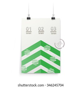 Adjustable Eps10 Vector  Mockup Illustration for Your Information