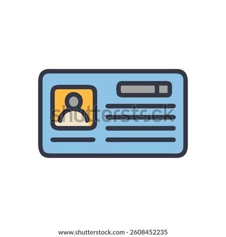 Adjustable Gym Membership Card for Versatile Use. Design of Fitness and Gym Icons.