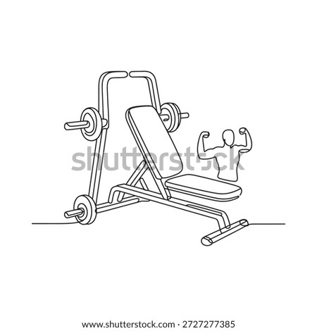 Adjustable incline decline weight bench with dumbbells