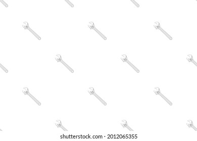Llave de metal ajustable sin soldadura. Antecedentes sobre el tema del servicio de reparación o herramientas. 