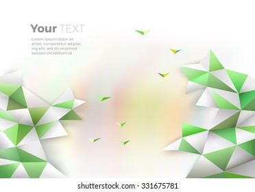 Adjustable and Scalable Eps10 Vector for Your Eco Friendly Flyer Graphics Element