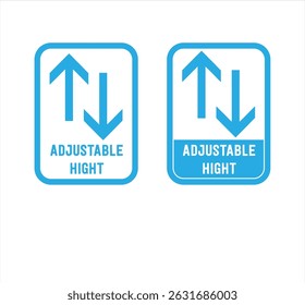 Diseño ajustable del Vector de los símbolos de los signos.