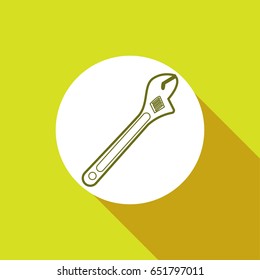 adjustable spanner  icon