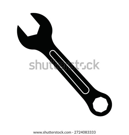 Adjustable wrench for gripping and twisting bolts and nuts