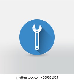 adjustable wrench icon