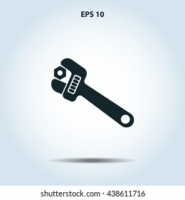 adjustable wrench icon