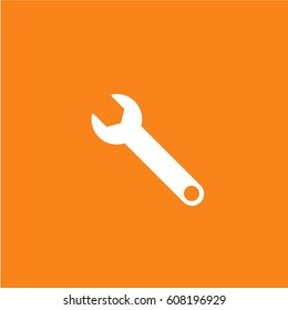 Adjustable wrench icon