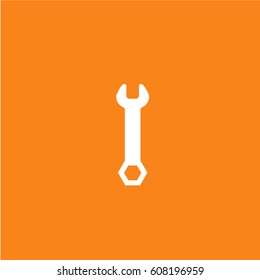 Adjustable wrench icon