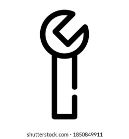 einstellbare Symbol oder Logo einzeln auf Zeichen, Vektorgrafik - hochwertige Vektorsymbole in schwarzem Stil
