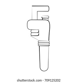 Adjustable wrench tool