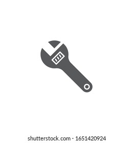 Anpassbare Symbol-Tools für die Vektorillustration, einzeln auf weißem Hintergrund