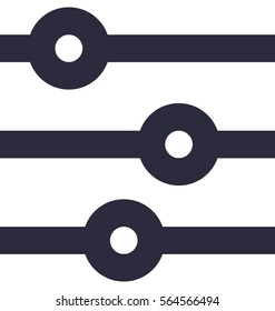 Adjuster Vector Icon
