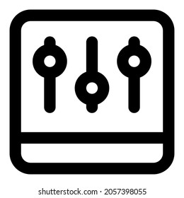 Adjusting the music setting from the equalizer for audio playback