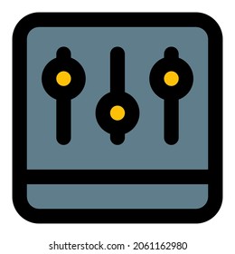 Adjusting the music setting from the equalizer for audio playback