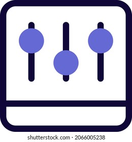 Adjusting the music setting from the equalizer for audio playback