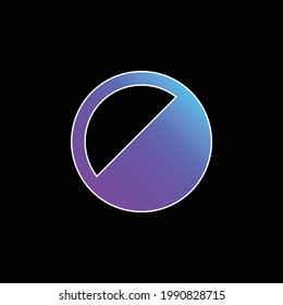 Adjustment blue gradient vector icon