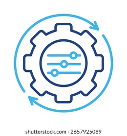 Adjustment Icon Element For Design