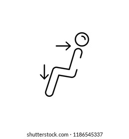adjustment icon. Element of transportation icon for mobile concept and web apps. Thin line adjustment icon can be used for web and mobile