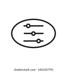 adjustment icon, logo design for website 