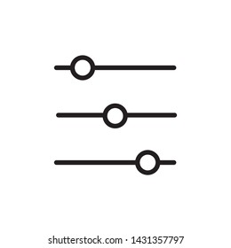 adjustment icon, logo design for website 