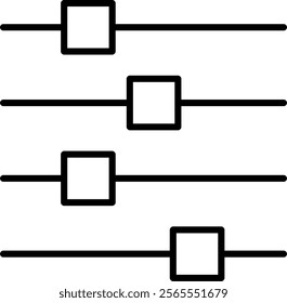 Adjustment Icon Symbol Art Sign