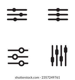 diseño del logotipo de la ilustración de la plantilla del vector de ajuste
