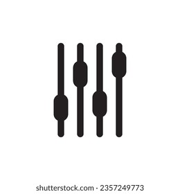 adjustment icon vector template illustration logo design