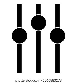 Adjustment Icon vektor illuastration design