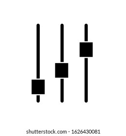 Adjustment icon,vector illustration. Flat design style. vector adjustment icon illustration isolated on White background, adjustment icon Eps10. adjustment icons graphic design vector symbols.