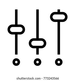   adjustment line icon