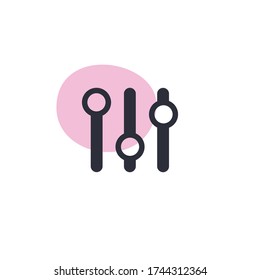 Adjustment - Modern Icon (Pictogram)
