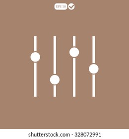 Adjustment music icon