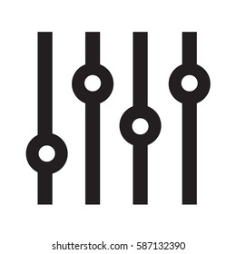 Adjustment music icon