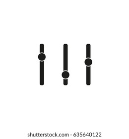 Adjustment music icon