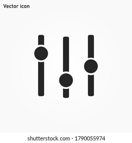  Ajuste Icono de música vectores eps 10