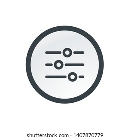 Adjustment - Vector App Icon